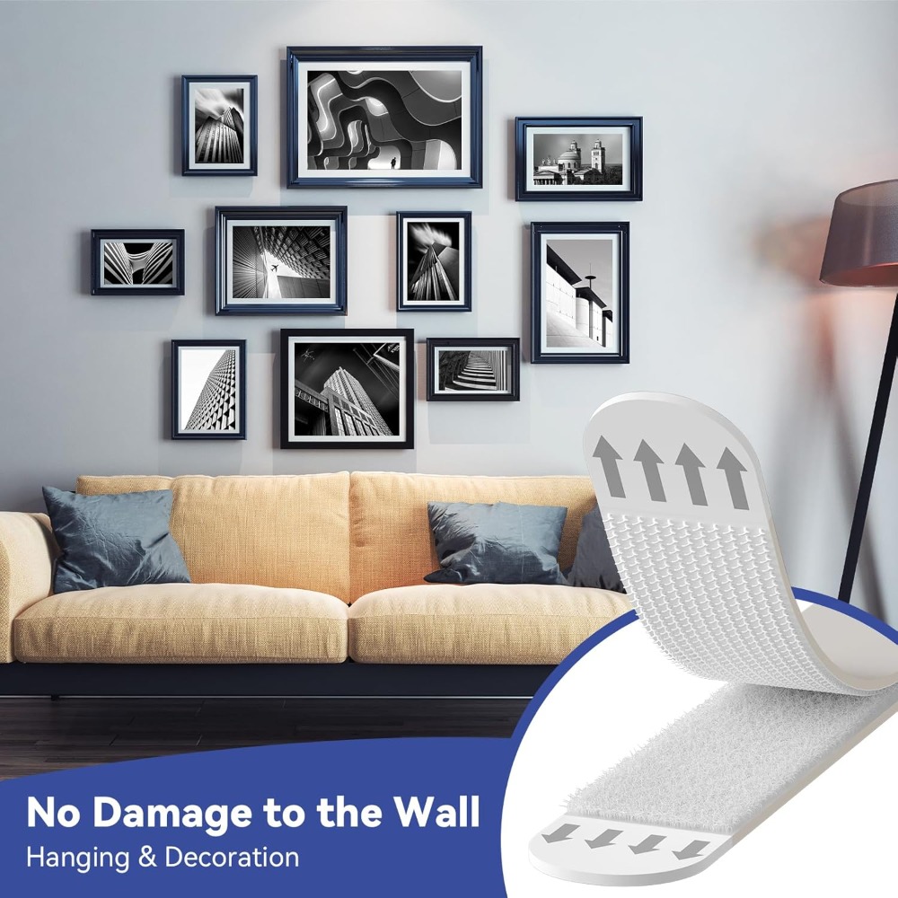 Tape Double Sided Strips Adhes - Picture Hanging Strip ulasan dan harga