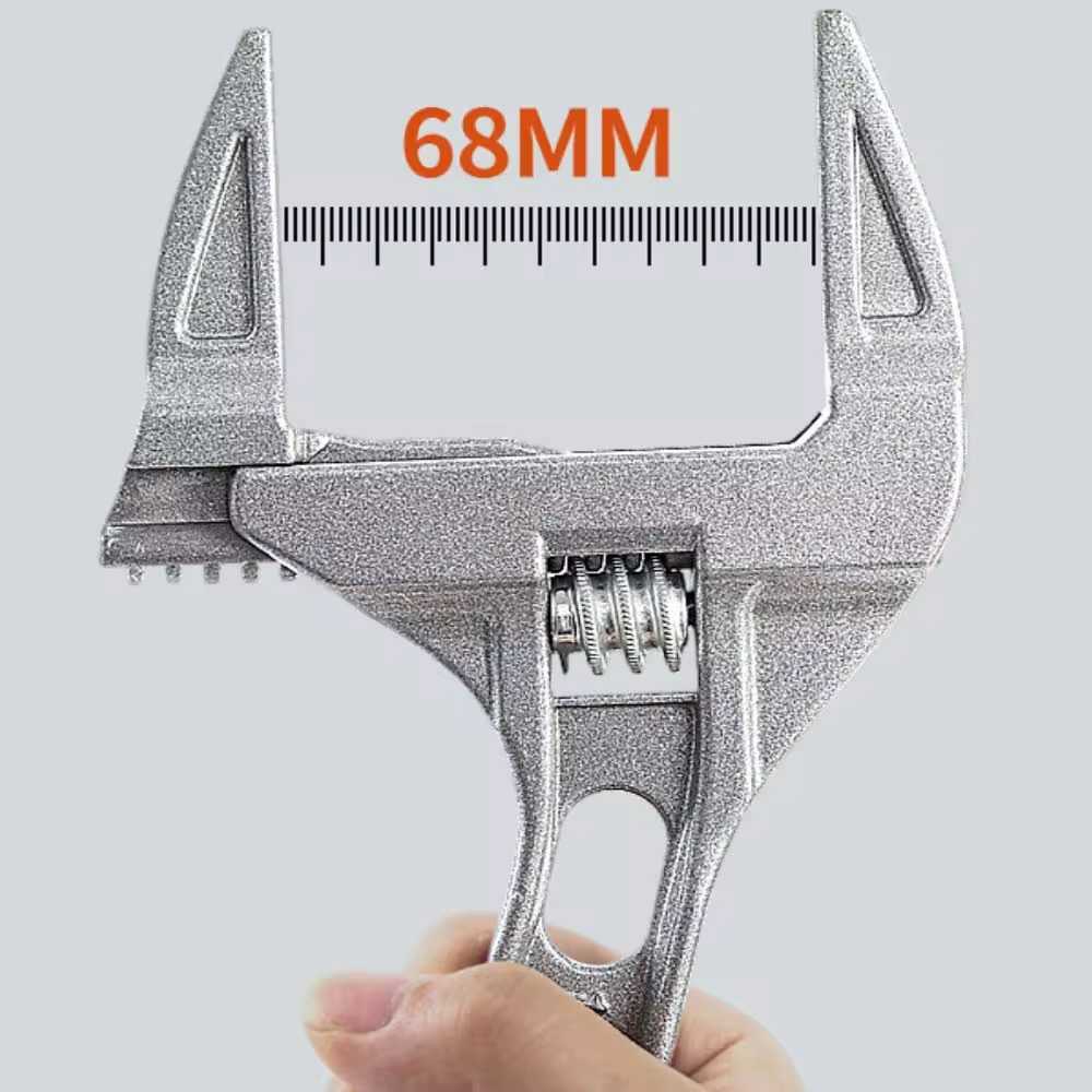 1PC 6-68mm Universal Repair Se - Pipe Wrench Adjustable ulasan dan harga