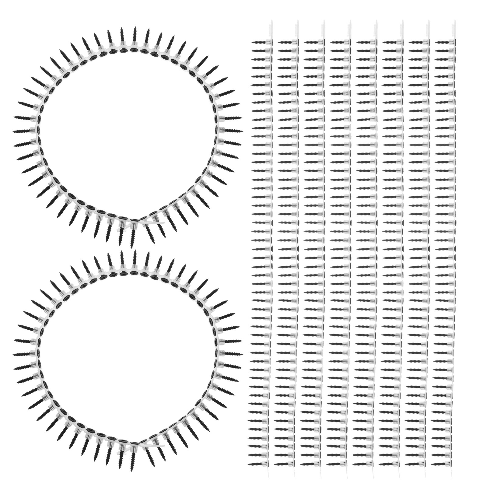 1000Pcs Heavy Duty Plastic Col - Picture Hanging Strip ulasan dan harga