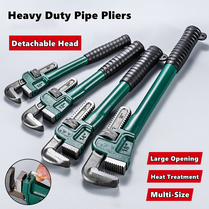 Heavy Duty Carbon Steel Straig - Pipe Wrench Adjustable ulasan dan harga