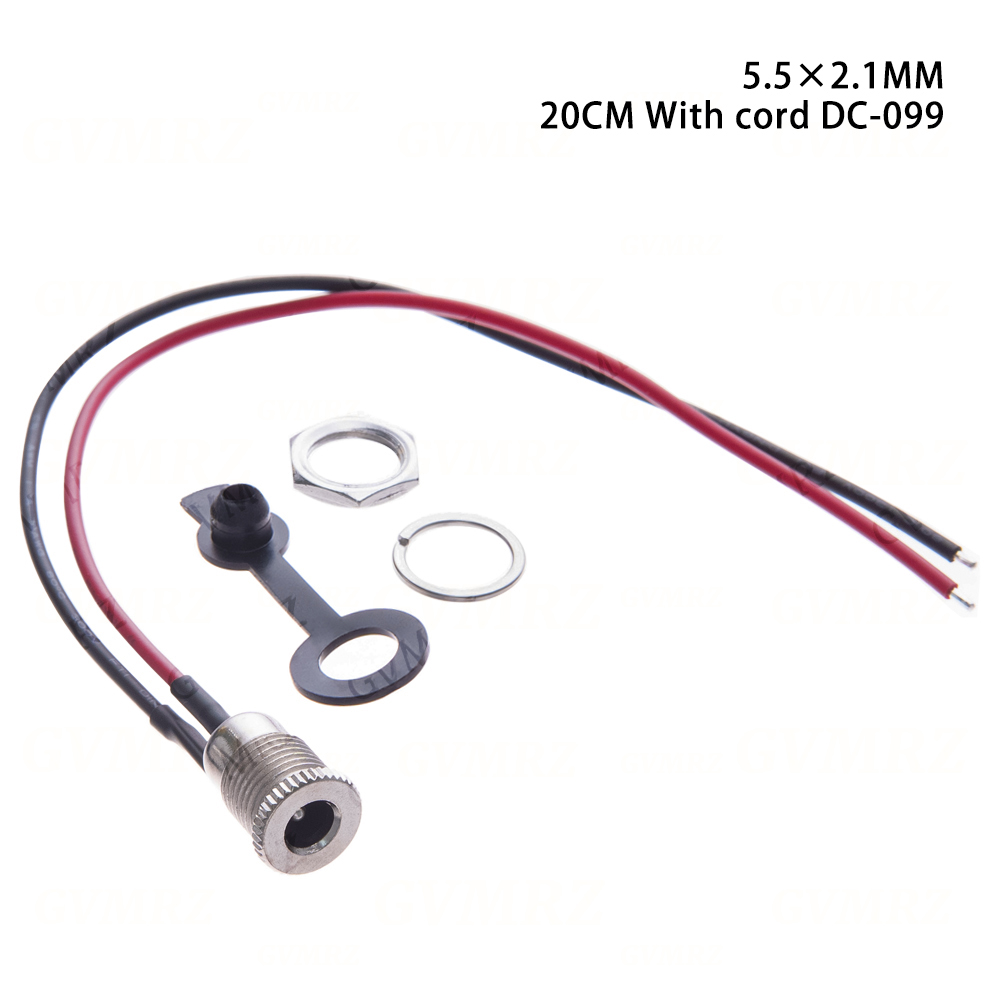 1Pair 5.5x2.1/5.5 x 2.5 DC Pow - Wire Connector Cap ulasan dan harga