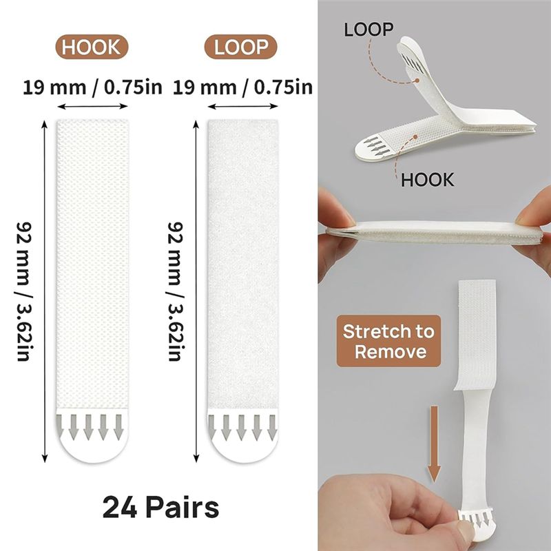 A77K Picture Hanging Strips He - Picture Hanging Strip ulasan dan harga