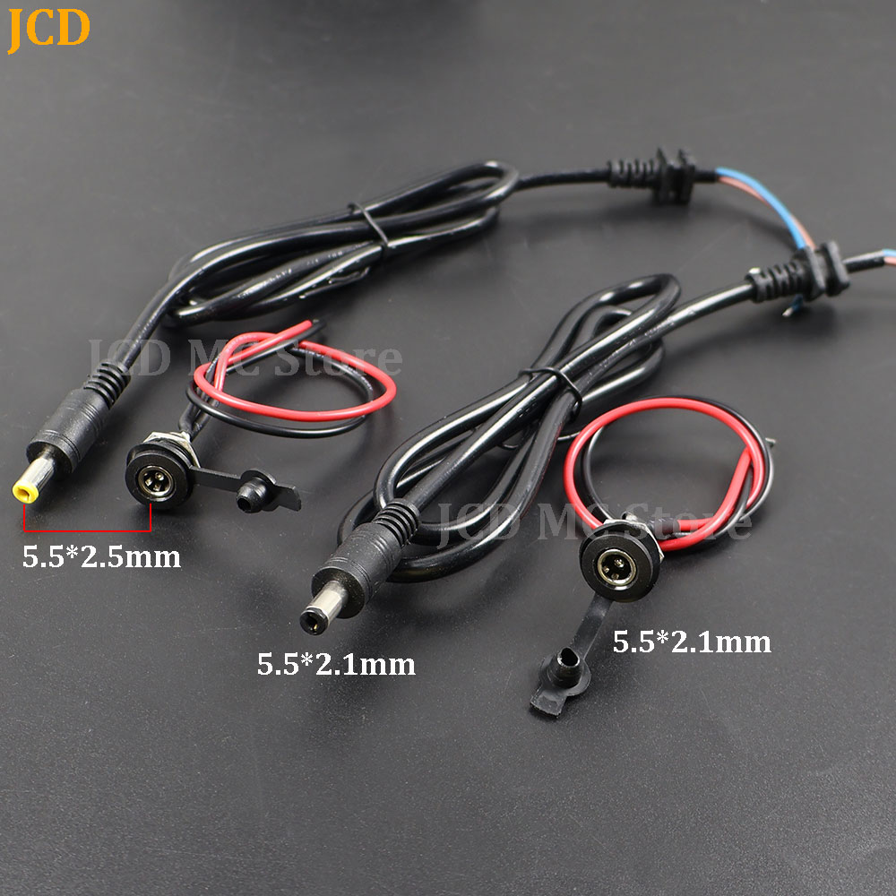 1PC DC Power Male Female Jack  - Wire Connector Cap ulasan dan harga