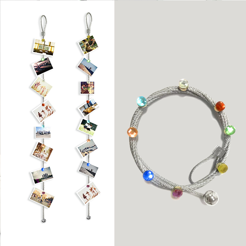 Cristal Magnetic Cable Silver  - Picture Hanging Strip ulasan dan harga