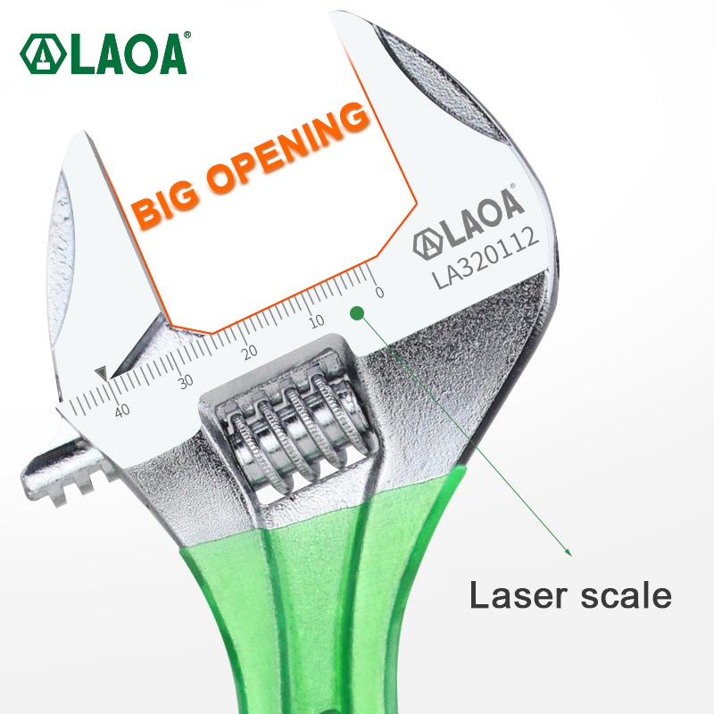 LAOA Large Opening Adjustable  - Pipe Wrench Adjustable ulasan dan harga