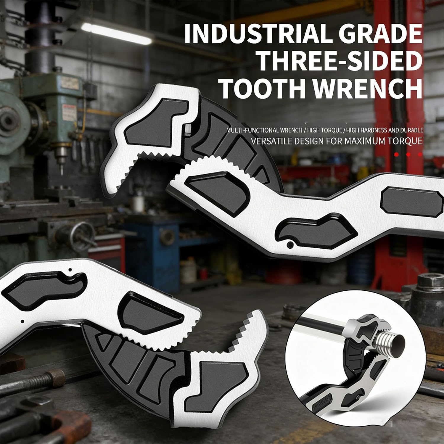 Self Adjusting Pipe Wrench Mul - Pipe Wrench Adjustable ulasan dan harga
