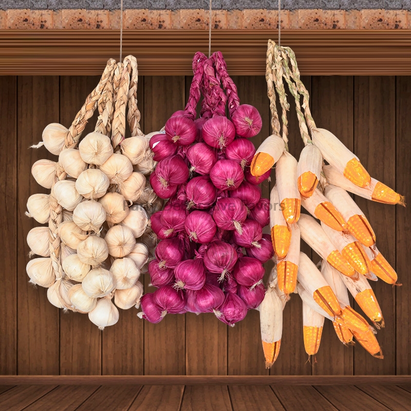 Artificial Vegetables Foam Chi - Picture Hanging Strip ulasan dan harga